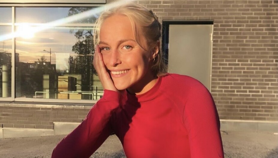 TIKTOK-STJERNE: Før sommerhytta startet i fjor så valgte Øyunn Krogh å opprette en Tiktok-konto. Det gikk mye bedre enn forventet, og i dag har hun hele 63 tusen følgere på appen.