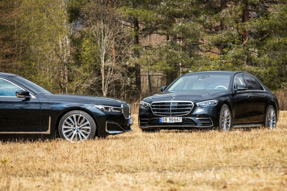 STASELIG: I S-klasse og 7-serie får tyske bilingeniører vise hva de virkelig kan.