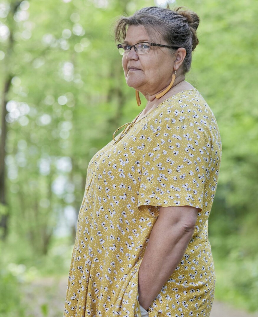 STERKE MINNER: – Jeg ønsker å være med og gjøre en forskjell sånn at lignende hendelser aldri skjer igjen, sier Ingrid. I år er det ti år siden sønnen Kristian var på Utøya.