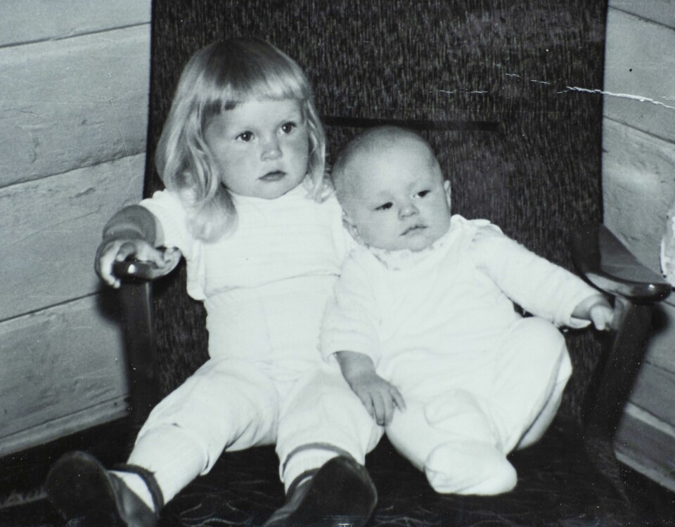 STORESØSTER: – Da Elisabeth var to år, ble hun storsøster til Jan.