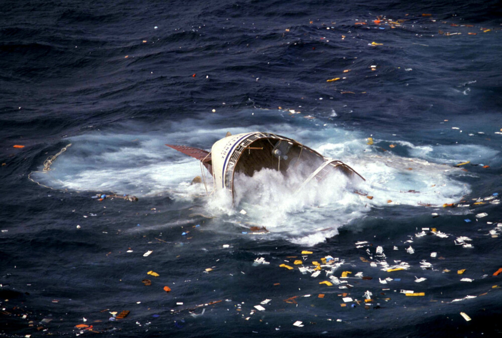 <b>TIL BUNNS:</b> Vraket av MTS Oceanos ligger på rundt 90 meters dyp.
