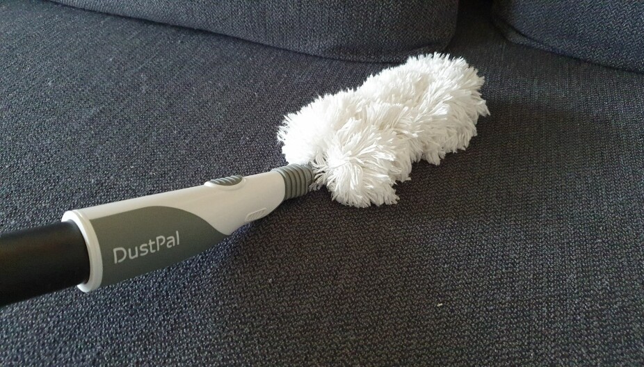Worst: We tried vacuuming the sofa. DustPal was not as efficient as regular nozzles for this job. For example, it wasn't easy to get all the cat hair. Worst: We tried vacuuming the sofa. DustPal was not as efficient as regular nozzles for this job. For example, it wasn't easy to get all the cat hair.
