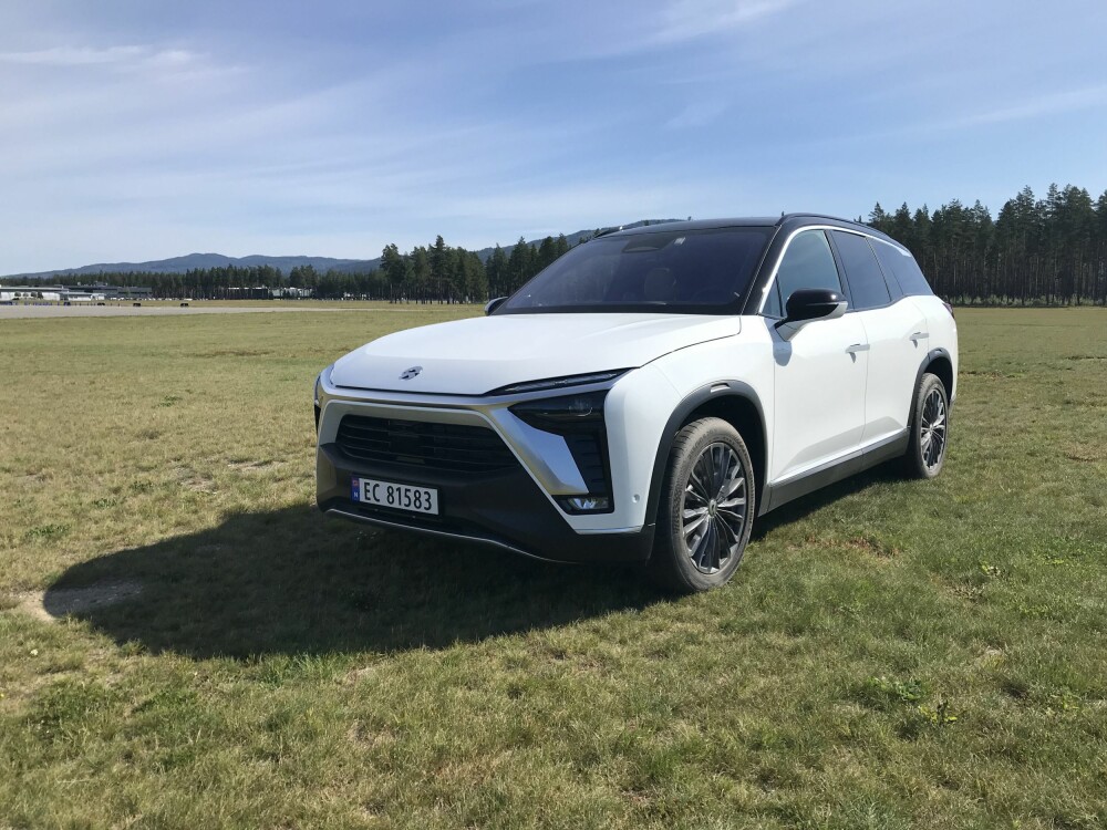 <b>FØRST:</b> NIO første bil i Norge blir den helt elektriske SUV-en ES8. 