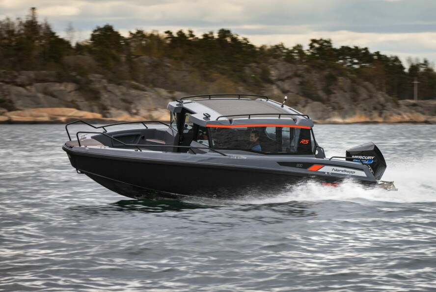 HURTIGBÅT: Gode sjøegenskaper og mulighet for raske transportetapper.