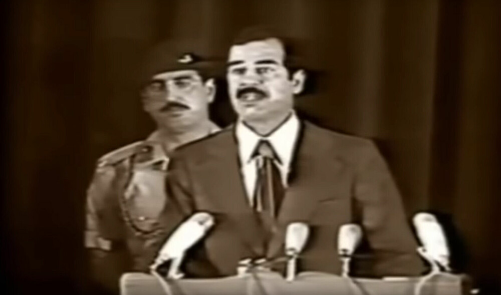 <b>STALINS METODE:</b> Utrenskningene i partiet og den endelige konsolideringen av Saddam Hussein som Iraks eneveldige leder, startet med det herostratisk berømte møtet 22. juli 1979.