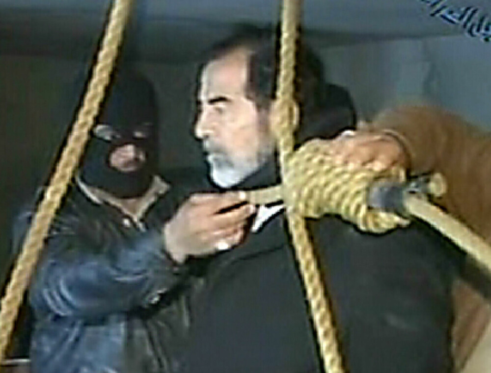 <b>GAME OVER:</b> Saddam Hussein ble hengt 30. desember 2006. 