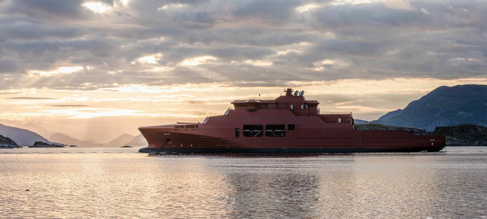 Her er Kystvaktens nye milliardskip i Norge