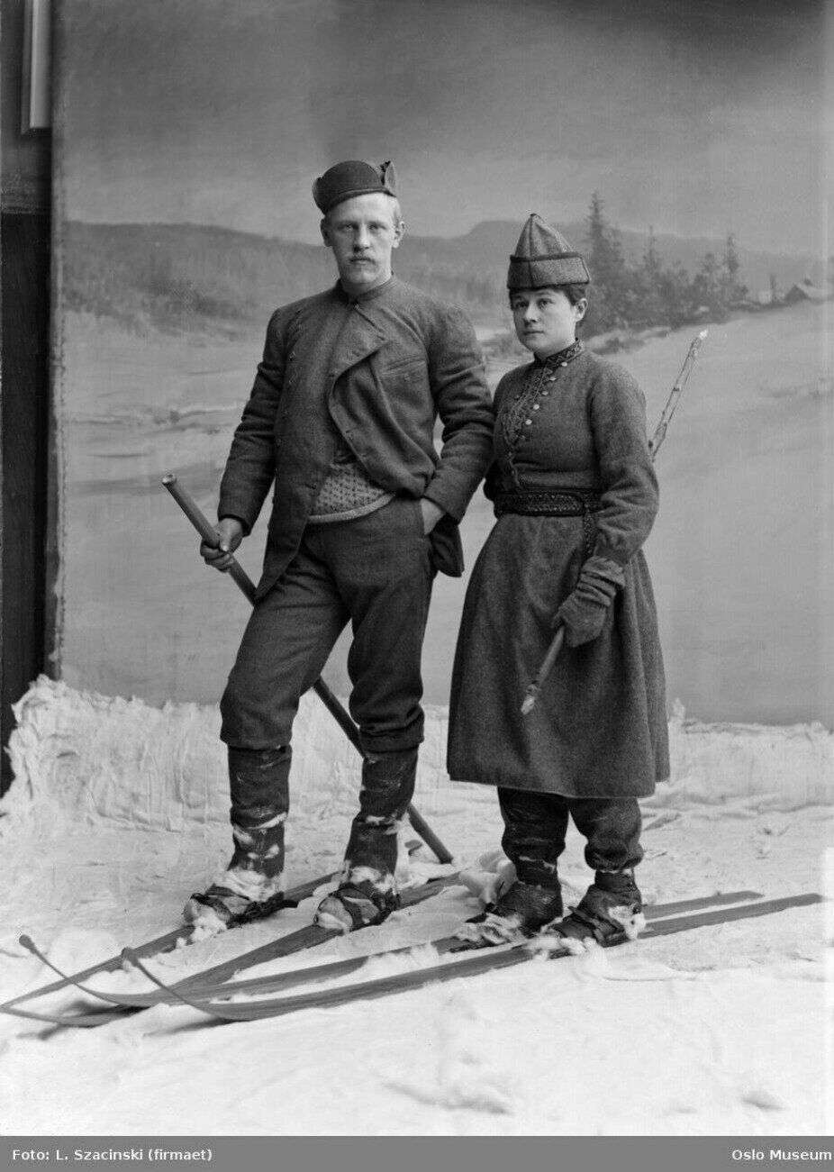 Fridjof og Eva Nansen.
