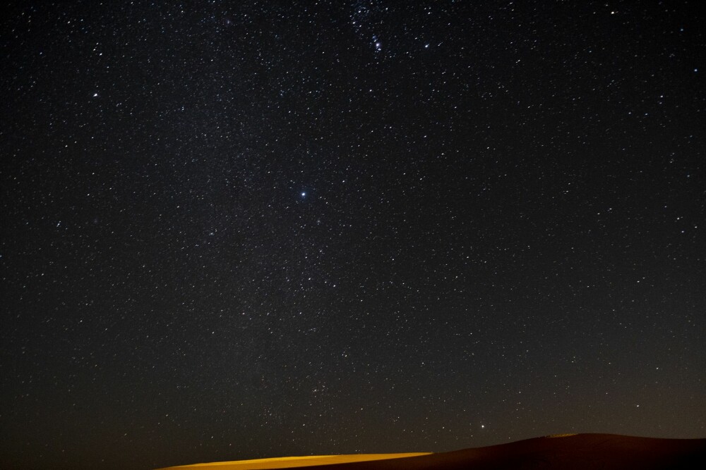 <b>STJERNEKLART:</b> Med liten lysforurensning er det gode muligheter til å fotografere stjernehimmelen.