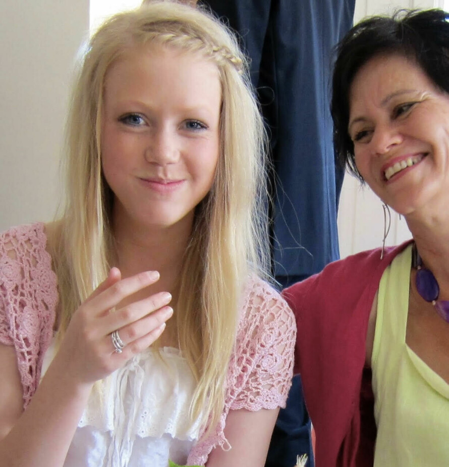 GRIP DAGEN: Agnete lærte at livet er veldig skjørt og uforutsigbart. Gjennom oppveksten har hun lært seg å holde på en positiv innstilling og gjøre det beste ut av hver dag, for man vet aldri når det kan snu.