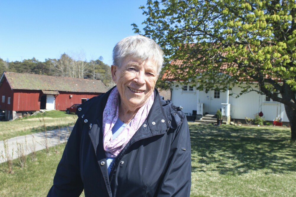 <b>GODE MINNER:</b> Til tross for flydramaet under krigen har Inger Synøve Olsen flest gode minner fra oppveksten på Hvaler. 