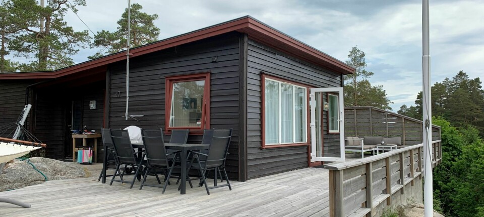 Vi har en stor veranda på 60 kvadratmeter som vi ikke vet hva vi skal gjøre med