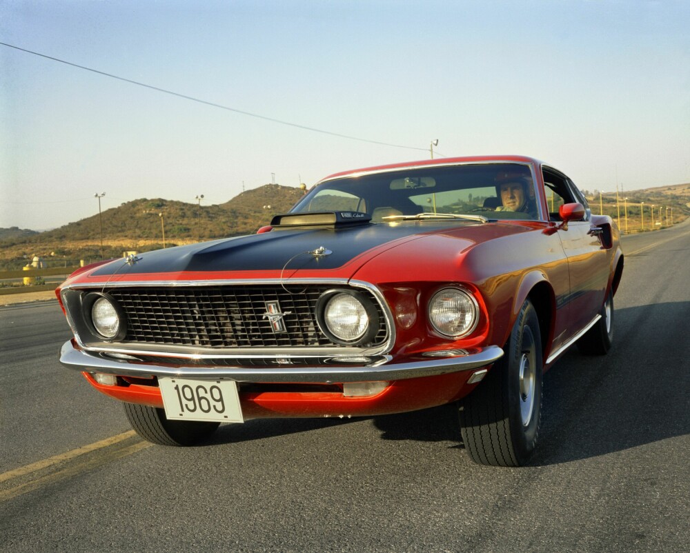 <b>1969:</b> Ford Mustang Mach 1.