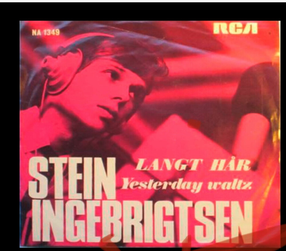 LANGT HÅR: Stein Ingebrigtsen slo gjennom med "langt hår" i 1968.