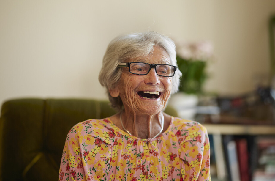 <b>BLID:</b> I november 2020 flyttet Ingrid tilbake til hjembygda og inn på Hemsedal Bygdaheimen, aldershjemmet i kommunen. 93-åringen er like positiv som alltid og forteller at folk ikke trenger å bekymre seg for å bli gammel.