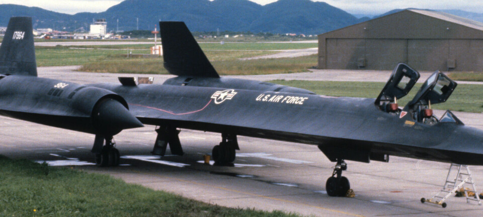 – Jeg ser en SR-71 taxe forbi vinduet mitt, sa stasjonssjefen i Bodø. – Du ser en HVAFORNO? var svaret i den andre enden