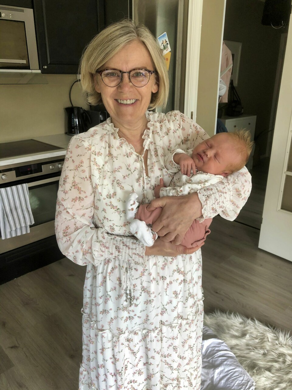 BESTEMOR: I mai kom lille Amalie til verden.