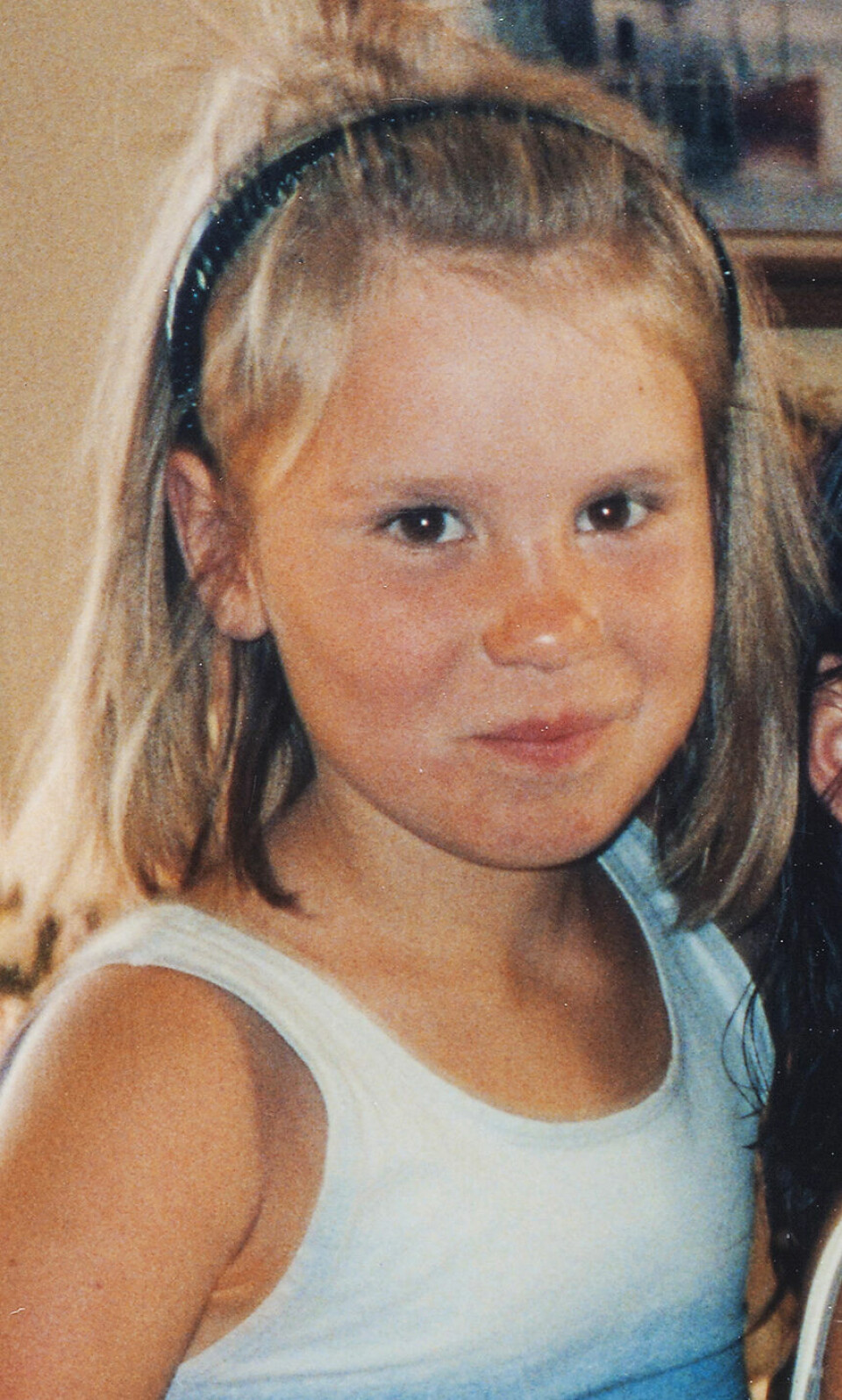 LIVSGLAD: – Stine var den bråkete livsglade åtteåringen, minnes Ada.