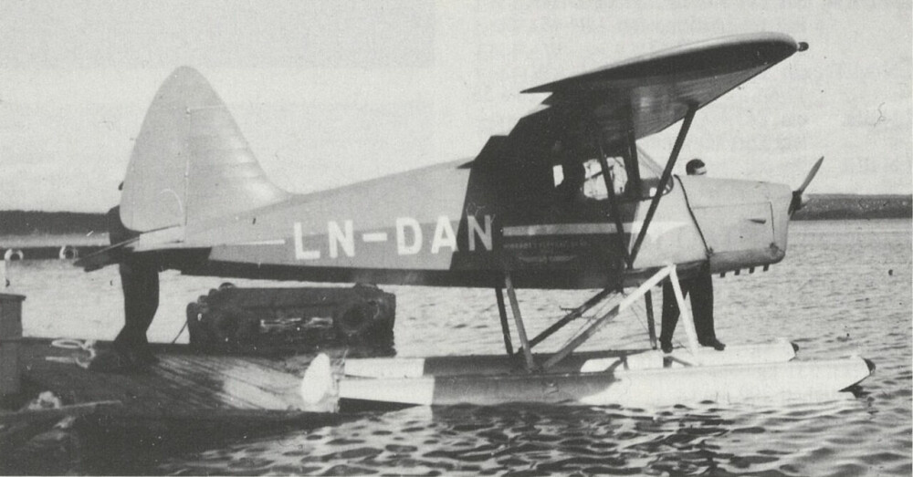 <b>HAVARIST:</b> I dette flyet ble Alv Strengehagen skutt i bakhodet av sidemannen. Flytypen, KZ III fra Skandinavisk Aero Industri, var opprinnelig utviklet som et dansk ambulansefly. 
