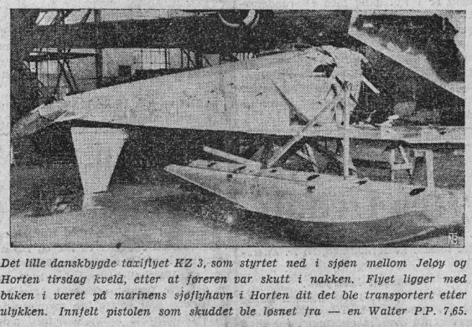 VRAKET: Flyet styrtet