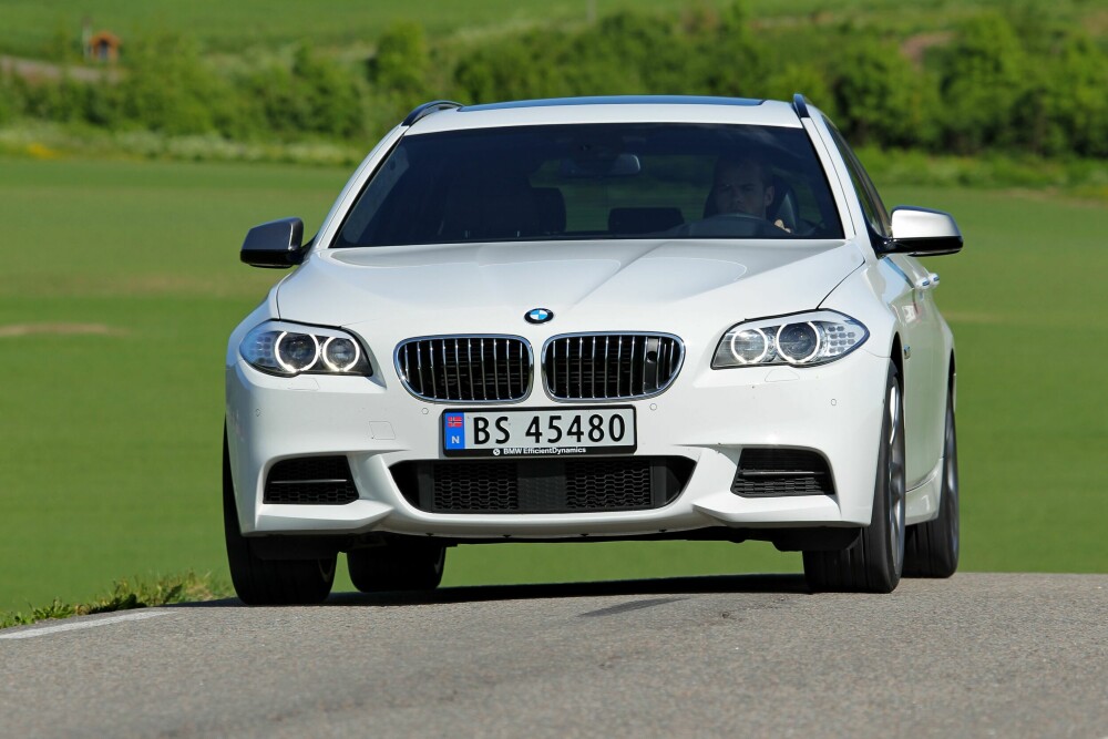 <b>UNIKE EGENSKAPER:</b> BMW M550d xDrive har en helt spesiell kombinasjon av ytelser, motor- og bilegenskaper.