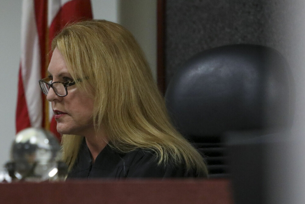 <b>PREGET:</b> Det rant over for dommer Michelle Sisco som administrerte straffesaken mot Ronnie O›Neal, tiltalt for å ha angrepet sin egen familie, tilsynelatende uten grunn.