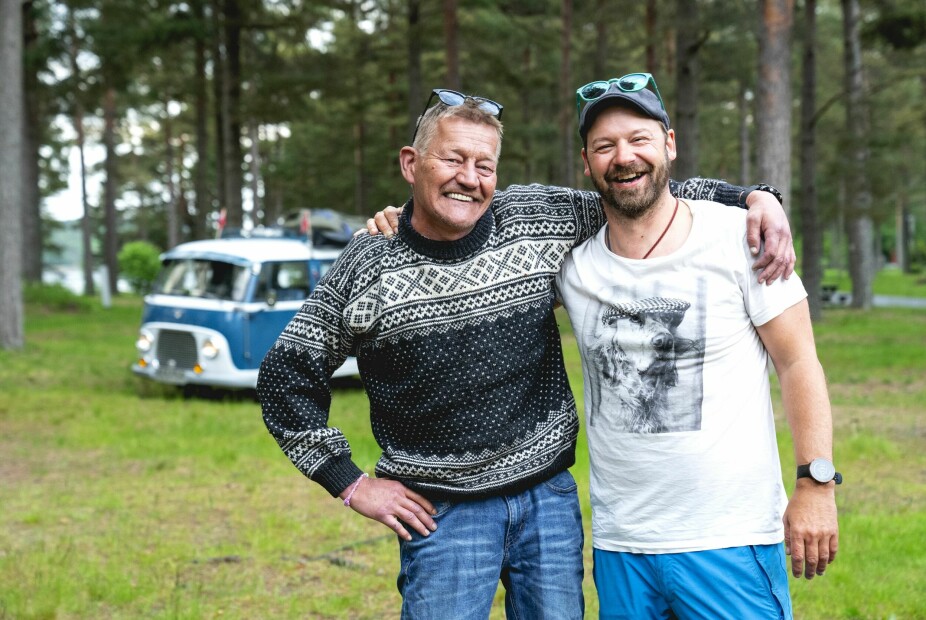 <b>FANT TONEN: </b>Svein Stang og Petter Nyquist ble kamerater under innspillingen av dokumentarserien «Petter uteligger». Nå reiser de på tur sammen i «Petter og Svein stikker». Det blir en emosjonell reise for begge to.