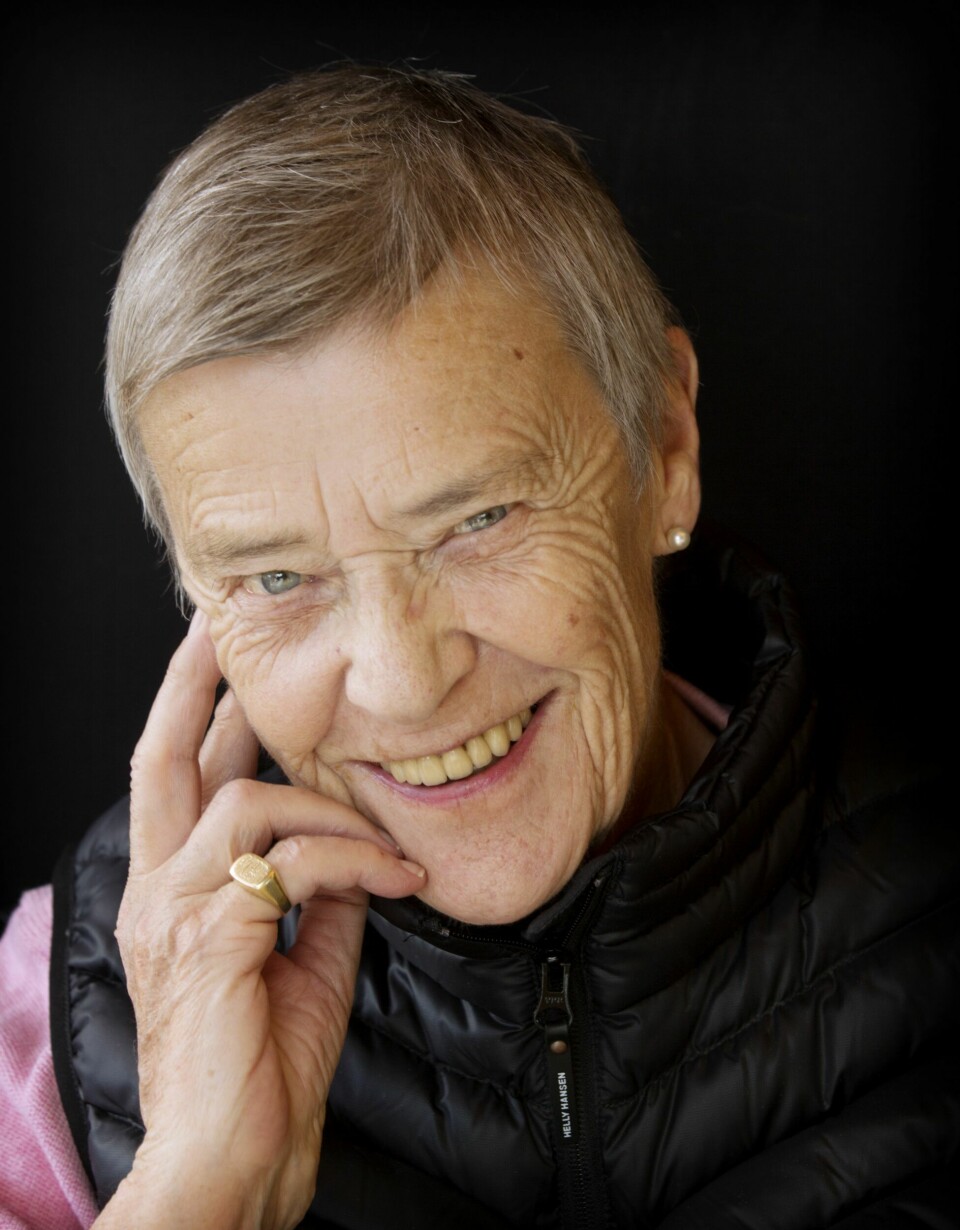 FORKJEMPER: − Jeg har deltatt på Pride så lenge det har eksistert, altså siden 1982, sier Kim Friele. Hun har kjempet for homofiles rettigheter hele sitt voksne liv.