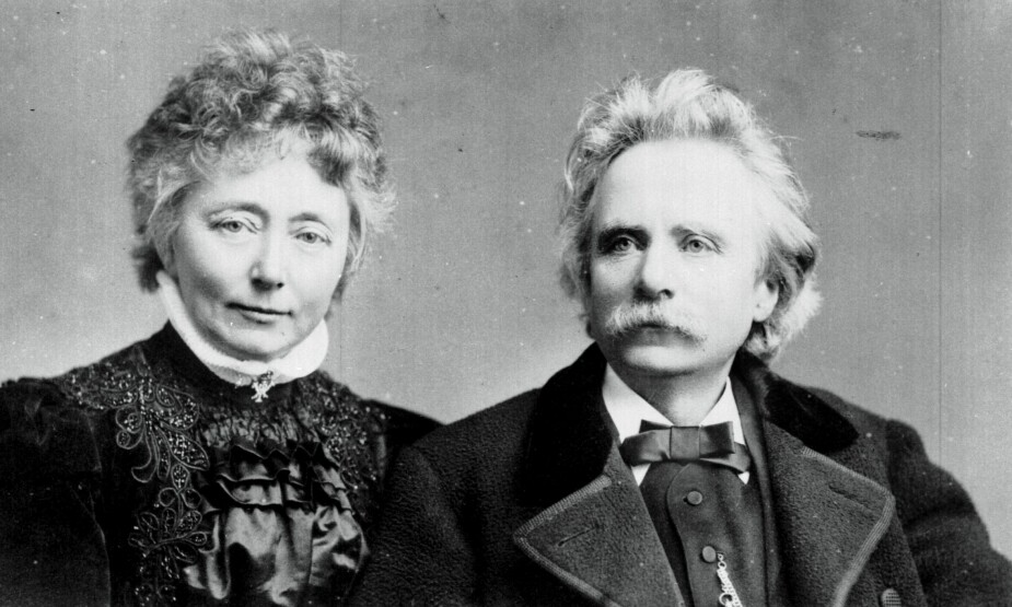 <b>BERØMMELSE:</b> Nina og Edvard Grieg var et av datidens virkelige kjendispar, og opplevde stor suksess. Privat hadde de sine utfordringer.