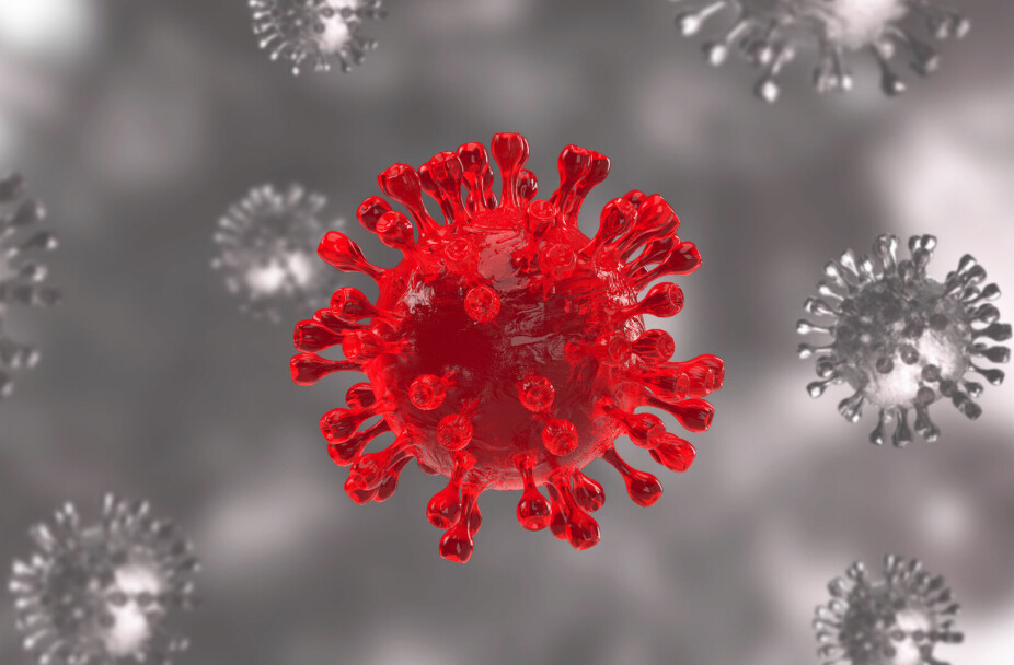 SKUMMEL: Omikron-varianten av koronaviruset vekker bekymring.