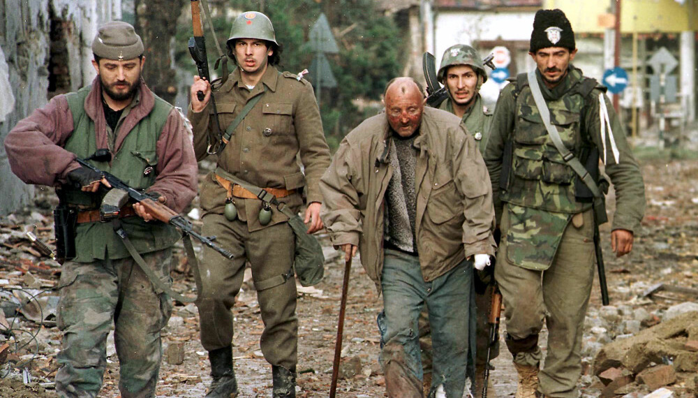 SKJEBNEDAGEN: 19. november 1991 rykket serbiske paramilitære inn i den kroatiske byen Vukovar.