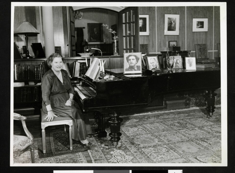 EN STJERNE FRA HAMAR: I tillegg til en sjelden vidunderlig varm og stor stemme hadde Kirsten Flagstad også et betydelig klavertalent.