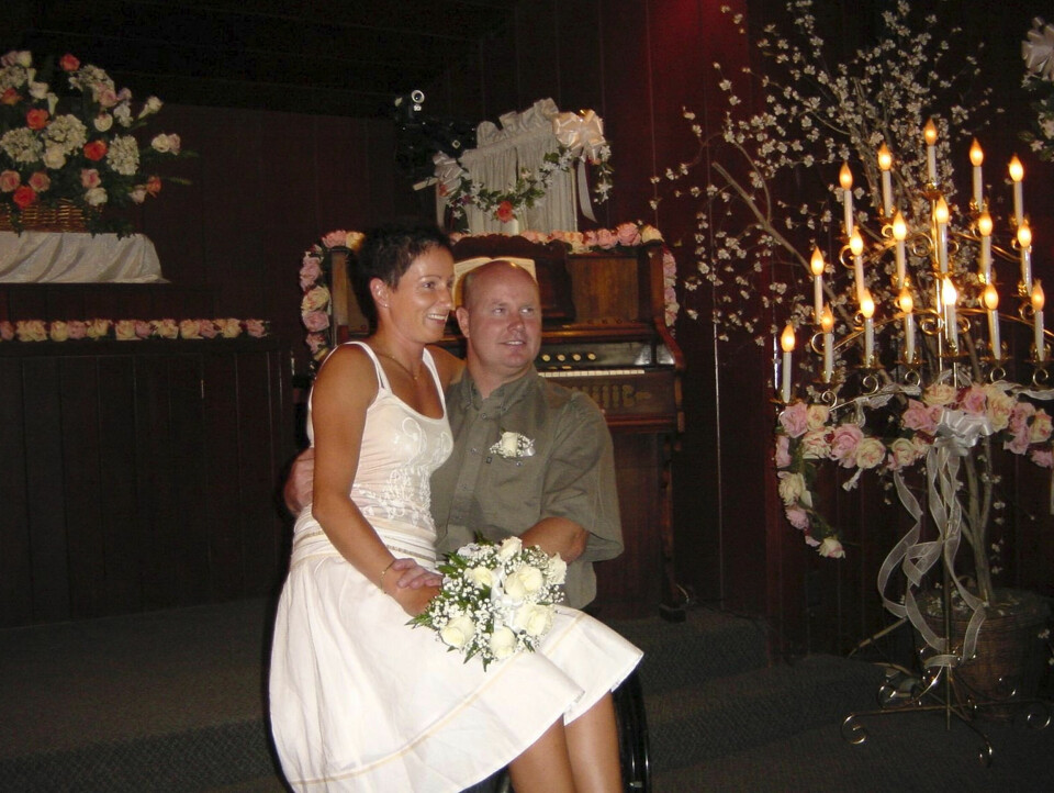 VIELSE: Kurt og Tina har kjent hverandre i 25 år og dro til Las Vegas i 2005 for å gifte seg.