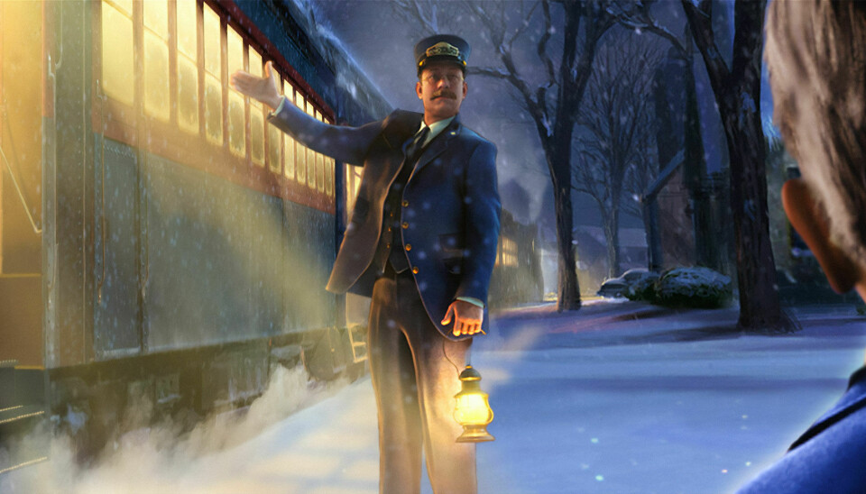 POLAREKSPRESSEN: Julefilmen Polarekspressen med Tom Hanks.