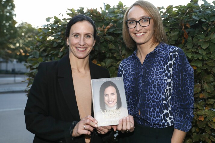 GODT SAMARBEID: Det var mange som ville skrive bok om Marit etter at hun la opp i 2018. Til slutt valgte langrennsdronningen å takke ja til et samarbeid med NRK-journalisten Ingerid Stenvold.