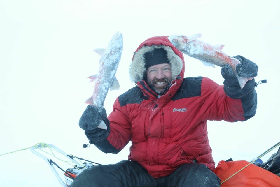 ISFISKE: Fangstlivet byr både på fisk og vilt.