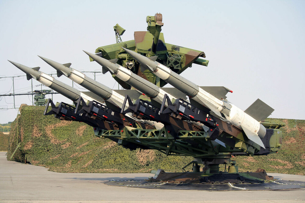<b>FORSVARTE BEOGRAD:</b> Oberstløytnant Dani var utrustet med missiler av typen S-125 Neva air defense system.