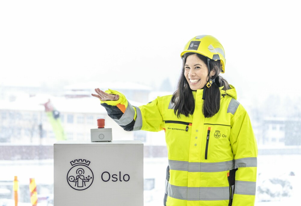 <b>SEIERSGLISET:</b> Lan Marie Berg skuffet aldri mens hun var byråd i Oslo. Budsjettene sprakk som troll i solen. Byggingen av ny vannforsyning til Oslo sprakk med 5,2 milliarder. Her starter hun feiringen.