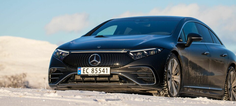 Test av Mercedes EQS 580 4Matic: Rett i tet