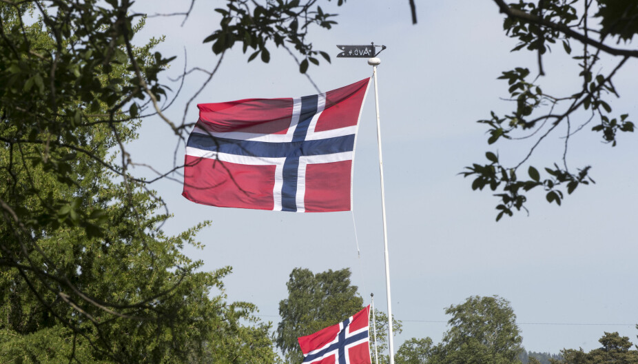 MAI DU SKJØNNE, GAVMILDE: Det norske flagget vaier i vinden. I mai er det mange offisielle flaggdager – og fridager.
Foto: Terje Pedersen / NTB