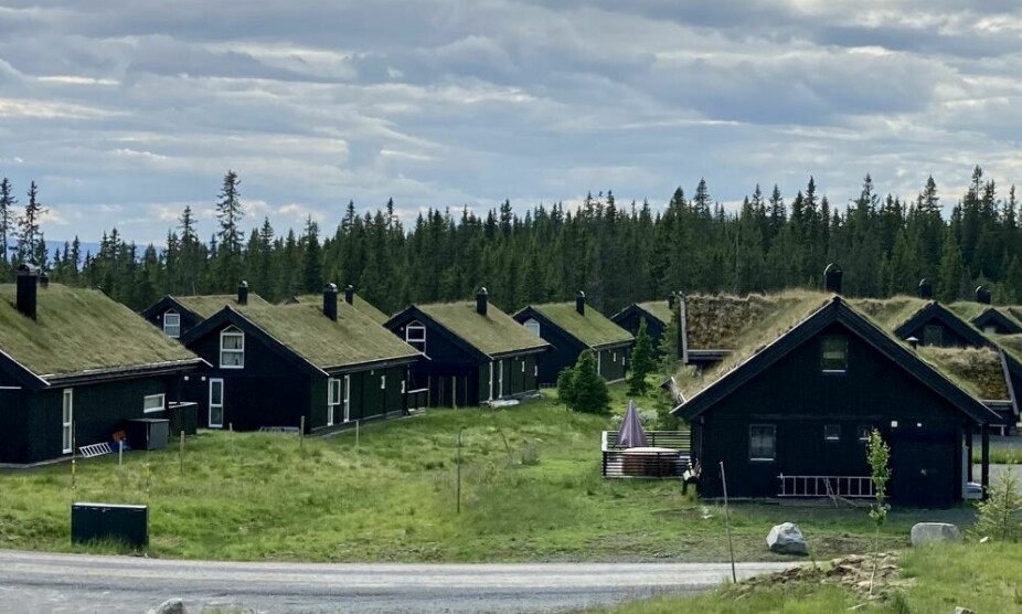 POPULÆRE OMRÅDER: Noen hytteområder er mer populære enn andre. Dette er fra Sjusjøen.