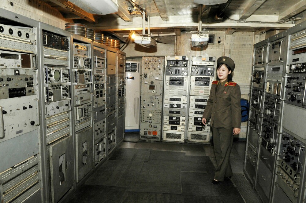 <b>ETTERRETNING:</b> USS «Pueblo» var omfattende utstyrt med elektronikk for overvåking. 