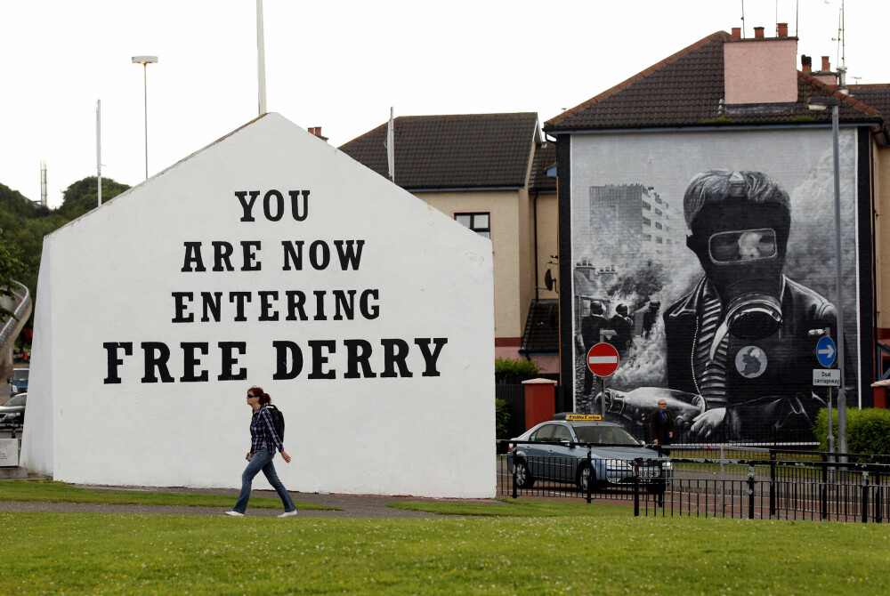 <b>THE TROUBLES:</b> Nord-Irland-konflikten var særlig intens i perioden 1968–1998, bare omtalt som «The Troubles». Mange av slagene har stått i Derry – Londonderry på britisk.