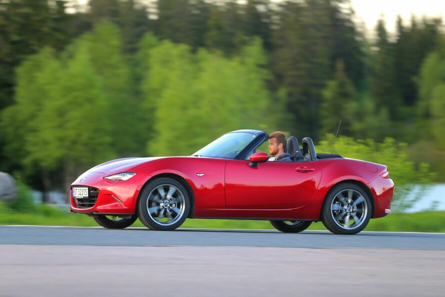 GODT KORT: Få andre kan matche kombinasjonen pris og kjøreopplevelse som Mazda MX-5. Dessuten har den tekniske kvaliteten et godt ry.