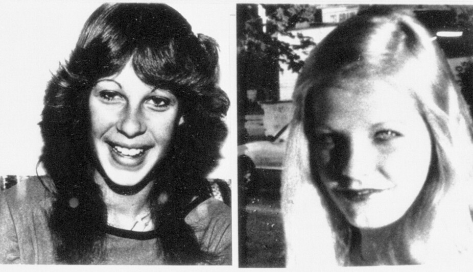 <b>OFRE:</b> Lucinda Schaefer (til høyre) ble det første offeret. Hun var 16 år gammel. Jackie Doris Gilliam (t.v) skulle på stranden sammen med venninnen Jaqueline Leah Lamp da de ble bortført. De to venninnene ble holdt fanget i to døgn før de ble drept etter å ha blitt behandlet på grufullt vis.