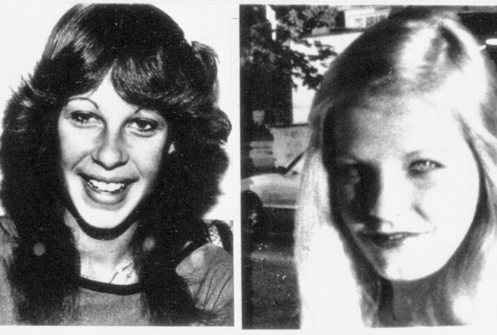 OFRE: Lucinda Schaefer (til høyre) ble det første offeret. Hun var 16 år gammel. Jackie Doris Gilliam (t.v) skulle på stranden sammen med venninnen Jaqueline Leah Lamp da de ble bortført. De to venninnene ble holdt fanget i to døgn før de ble drept etter å ha blitt behandlet på grufullt vis.