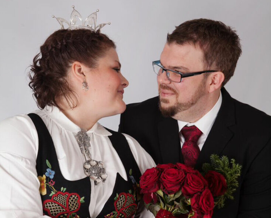 <b>KJÆRLIGHET: </b>Linn Tyra og Petter giftet seg i 2012. De prøvde å skape så mange oppturer som mulig sammen. Foto: Thea Roverud Rusten
