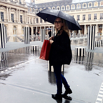 <b>PARIS:</b> Kaja bor i Paris og nyter storby- og forfatterlivet. 