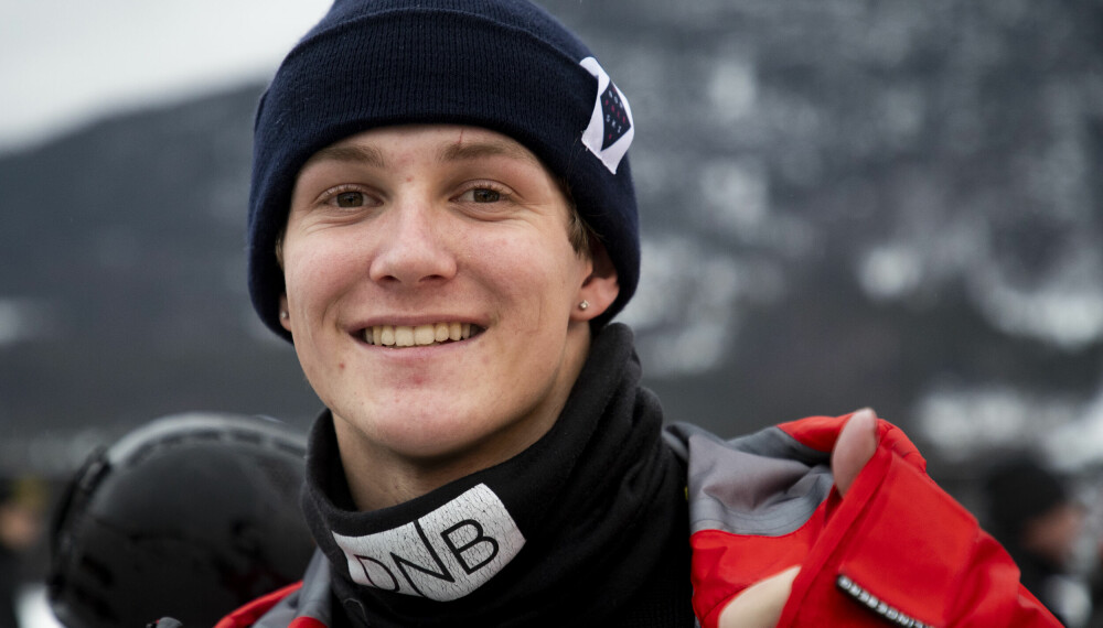 BIRK RUUD: Birk Ruud etter innsatsen i Slopestyle freeski konkurransen under X-Games i Hafjell.