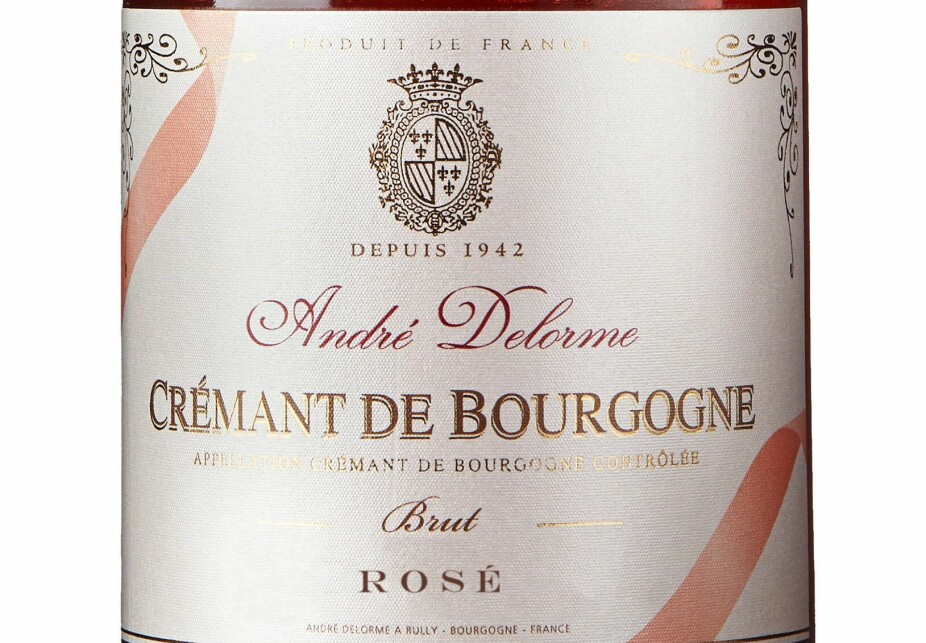 GODT KJØP: Delorme Crémant de Bourgogne Rosé Brut.